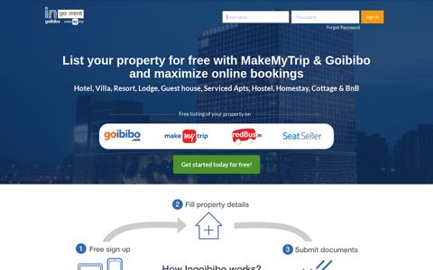 Goibibo & MakeMytrip - Free Hotel Registration - Add your Hotel