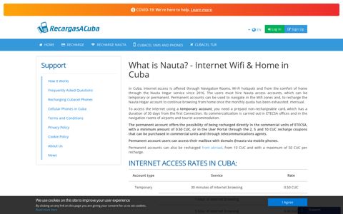 What is Nauta? - Internet Wifi in Cuba