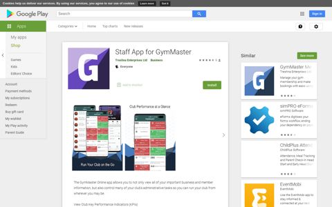 Staff App for GymMaster - Apps on Google Play