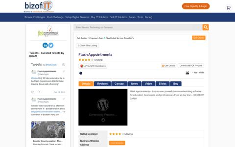 Flash Appointments Reviews | Biz of IT Innovation Platform