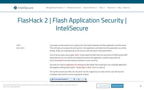 FlasHack 2 | Flash Application Security | InteliSecure -