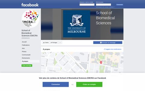 School of Biomedical Sciences EMCRA - About | Facebook