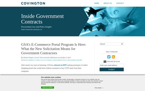 GSA's E-Commerce Portal Program Is Here: What the New ...
