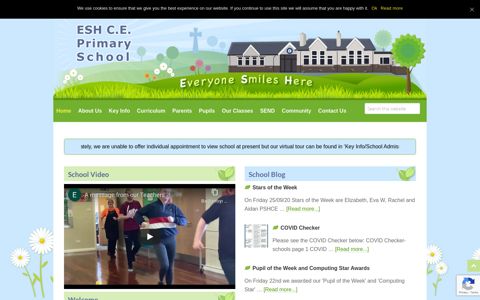 Esh C.E. Primary School – Esh Village, Esh, Durham, DH7 9QR