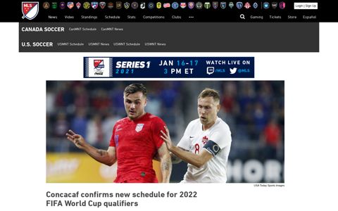 Concacaf confirms new schedule for 2022 FIFA World Cup ...