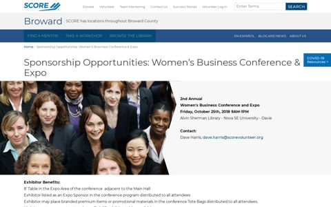Sponsorship Opportunities: Women's Business Conference ...