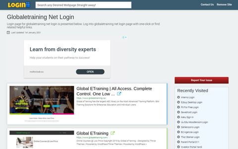 Globaletraining Net Login - Loginii.com