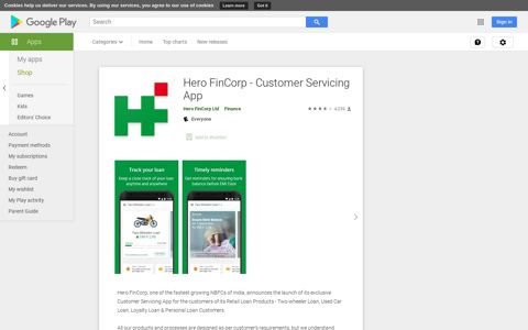 Hero FinCorp - Customer Servicing App - Apps on Google Play