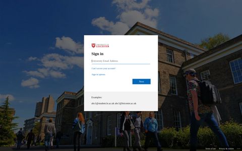 Staff - University of Leicester - Microsoft SharePoint
