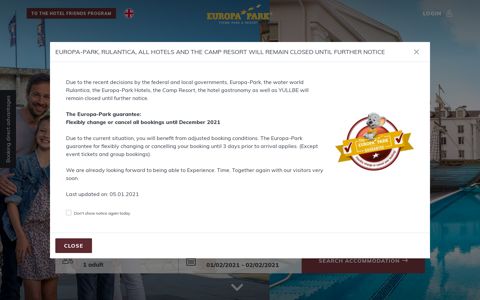 Europa-Park Hotels - Room Reservation