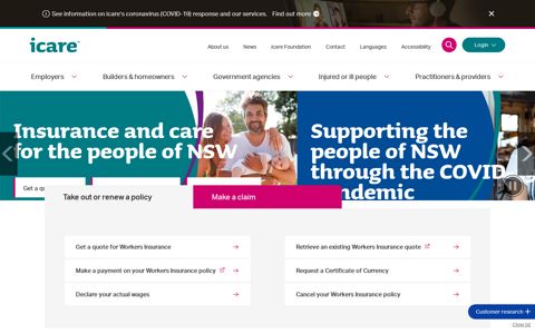 icare: Insurance and Care NSW