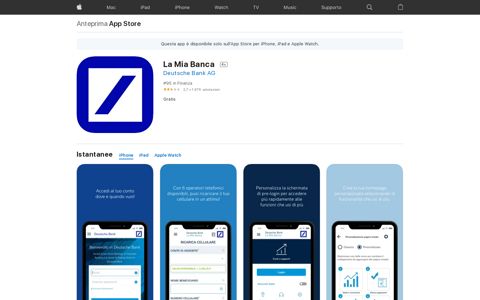 ‎La Mia Banca su App Store
