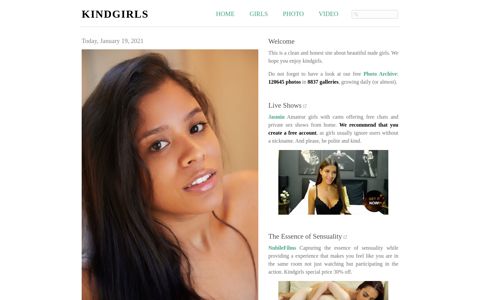 Kindgirls: Nude girls in erotic photos and videos
