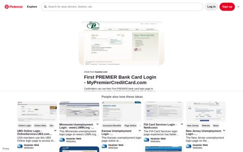First PREMIER Bank Card Login - MyPremierCreditCard.com ...