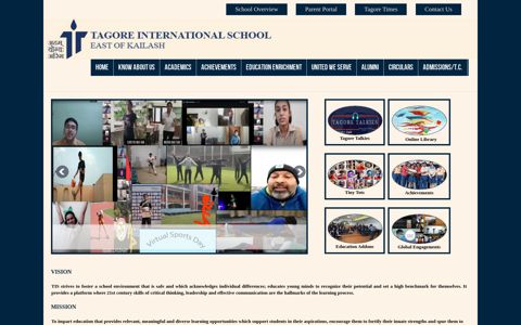 Home - Tagore International School