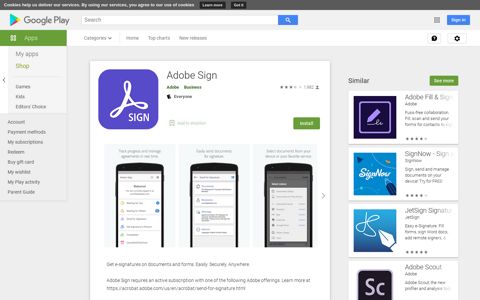 Adobe Sign - Apps on Google Play