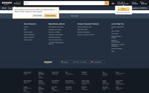 Amazon Fulfillment - Amazon.com