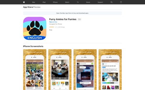 ‎Furry Amino for Furries on the App Store