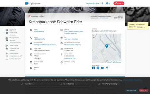 Kreissparkasse Schwalm-Eder | Implisense