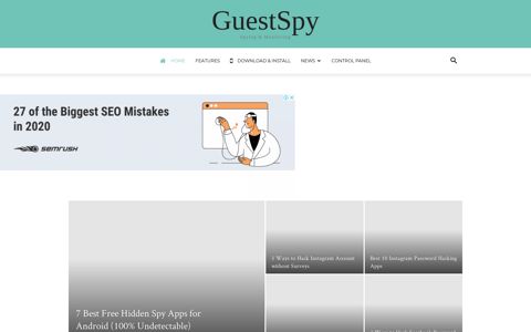 GuestSpy: Free Mobile Spy - Spy on Cell Phone - Phone Spying