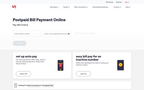Postpaid Easy Bill Pay Online | Mobile Bill Payment | Quick Bill ...