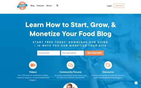 Food Blogger Pro - Start and Grow Your Food Blog