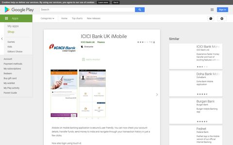 ICICI Bank UK iMobile - Apps on Google Play