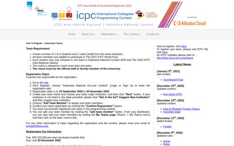 ICPC 2020