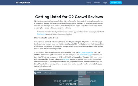 Getting Listed for G2 Crowd Reviews — 5starRocket