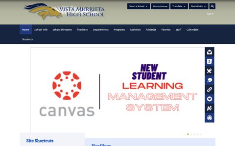 Vista Murrieta High School / Overview