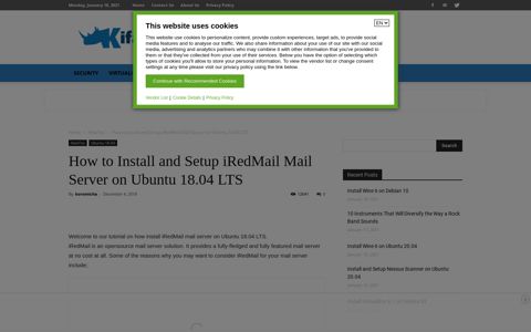 How to Install and Setup iRedMail Mail Server on Ubuntu ...