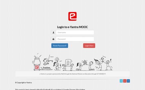 Login - e-Yantra MOOC