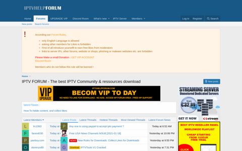 IPTV FORUM - The best IPTV Community & ressources ...