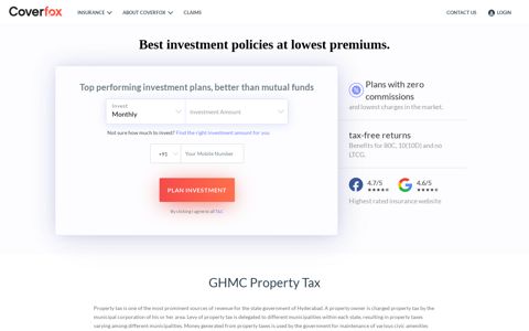 GHMC Property Tax - Coverfox.com