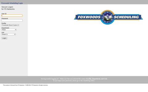 scheduling.foxwoods.com