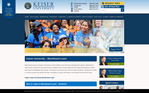 Blackboard Learn | Keiser University