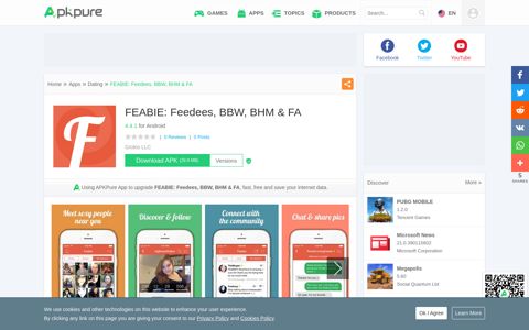 FEABIE: Feedees, BBW, BHM & FA for Android - APK Download