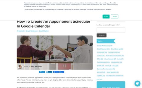 How To Create An Appointment Scheduler In Google Calendar