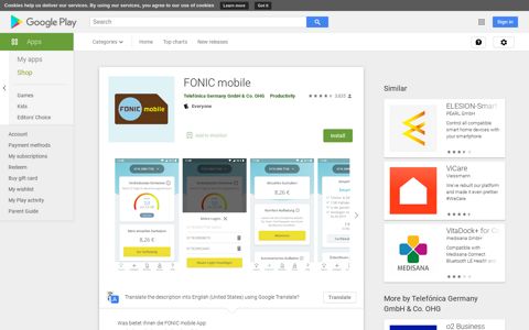 FONIC mobile - Apps on Google Play