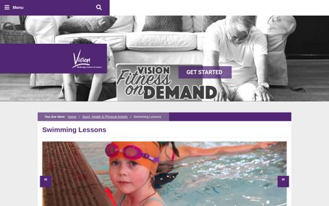 Swimming Lessons • Vision RCL