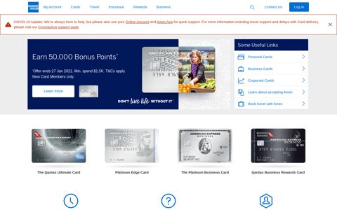 American Express AU | Log in | Credit Cards, Travel & Rewards
