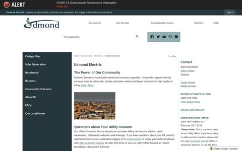 Edmond Electric | Edmond, OK - Official Website