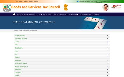 State Government GST Website | Goods and Services Tax ...