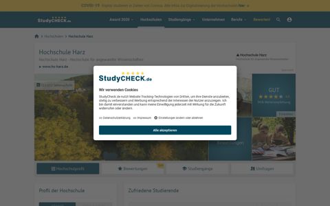 Hochschule Harz - 365 Bewertungen zum Studium - Studycheck