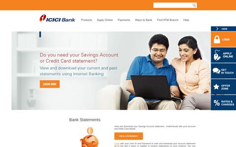 Bank Statements - ICICI Bank