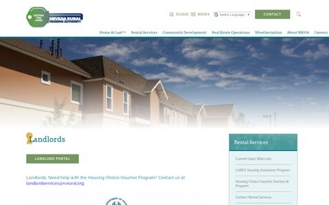 Rent Your Property - Section 8 | Nevada Rural Housing Authority