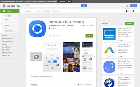 Samsung Link (Terminated) - Apps on Google Play