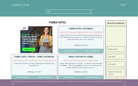 fobba hotel - General Information about Login - Logines.co.uk