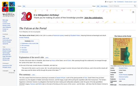 The Falcon at the Portal - Wikipedia