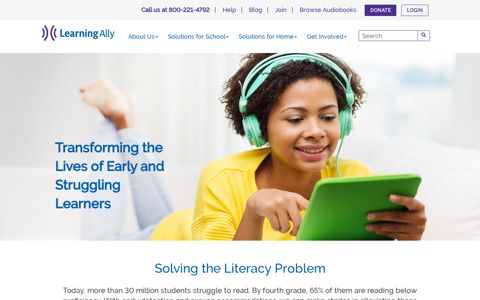 Learning Ally: Audio Books for Dyslexia & Learning Disabilities